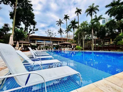 Apartamento com 2 Quartos para alugar, 120m² no Loteamento João Batista Julião, Guarujá