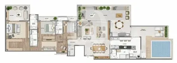 Cobertura com 4 Quartos à venda, 413m² no Barra da Tijuca, Rio de Janeiro