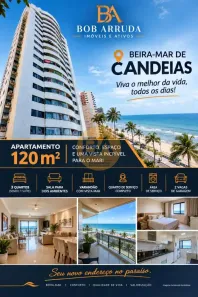 Apartamento com 3 Quartos à venda, 120m² no Piedade, Jaboatão dos Guararapes