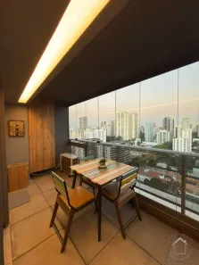 Apartamento com 1 Quarto para alugar, 45m² no Cidade Monções, São Paulo