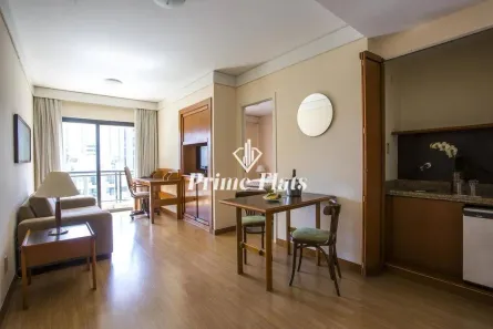 Flat com 1 Quarto à venda, 42m² no Brooklin Paulista, São Paulo