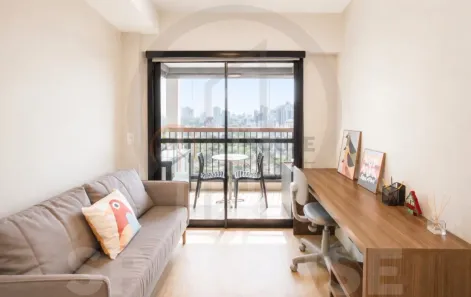 Apartamento com 1 Quarto para alugar, 29m² no Brooklin Paulista, São Paulo