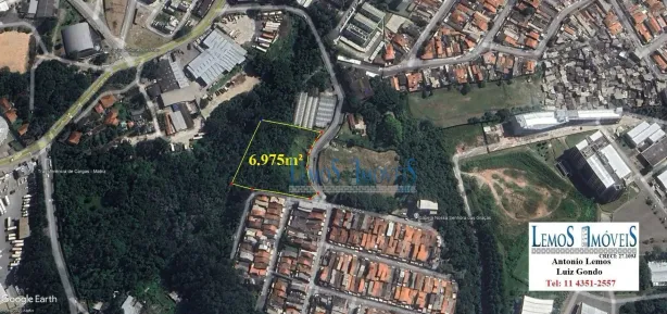 Lote/Terreno à venda, 6975m² no Alves Dias, São Bernardo do Campo