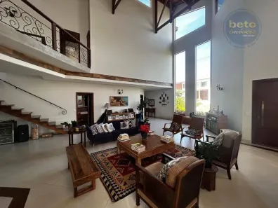 Casa de Condomínio com 5 Quartos para alugar, 477m² no Loteamento Parque Chapada de Itu, Itu