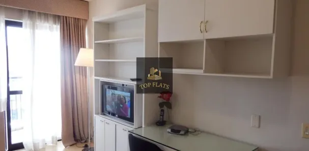 Flat com 1 Quarto para alugar, 35m² no Itaim Bibi, São Paulo
