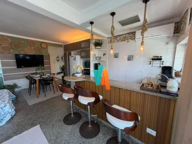 Apartamento com 1 Quarto para alugar, 49m² no Martim de Sá, Caraguatatuba