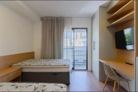 Apartamento com 1 Quarto para alugar, 23m² no Vila Mariana, São Paulo