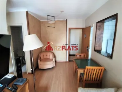 Apartamento com 2 Quartos para alugar, 43m² no Cidade Monções, São Paulo