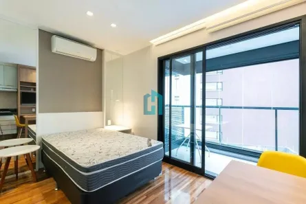 Apartamento com 1 Quarto para venda ou aluguel, 24m² no Vila Olímpia, São Paulo