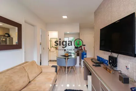 Apartamento com 2 Quartos à venda, 37m² no Paraíso do Morumbi, São Paulo