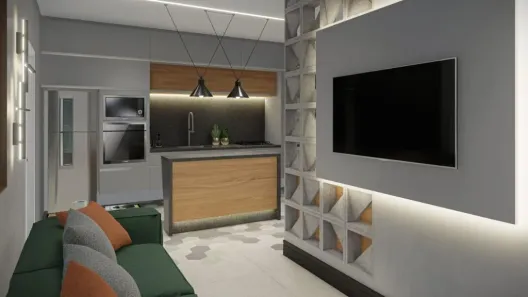 Apartamento com 2 Quartos à venda, 71m² no Campo Grande, Santos