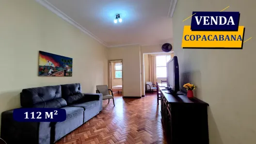 Apartamento com 2 Quartos à venda, 112m² no Copacabana, Rio de Janeiro