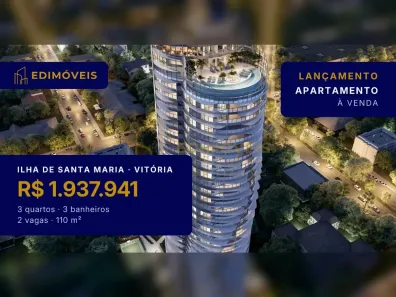 Apartamento com 3 Quartos à venda, 110m² no Ilha de Santa Maria, Vitória