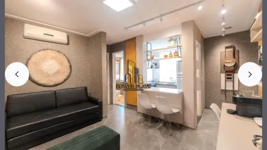 Flat com 1 Quarto para alugar, 40m² no Cerqueira César, São Paulo