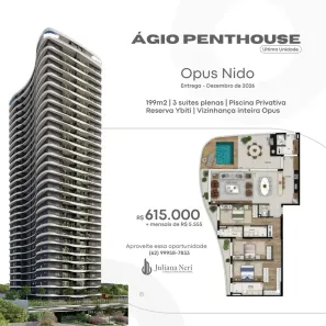 Cobertura com 4 Quartos à venda, 199m² no Serrinha, Goiânia
