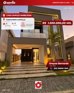 Casa de Condomínio com 5 Quartos à venda, 182m² no Muçumagro, João Pessoa