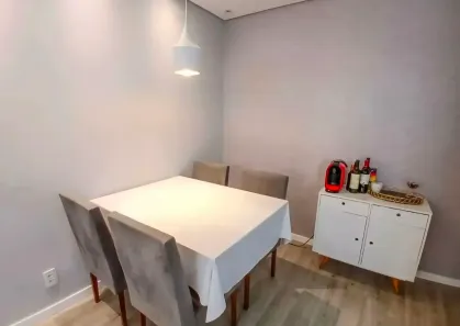 Apartamento com 2 Quartos para alugar, 49m² no Areia Branca, Santos
