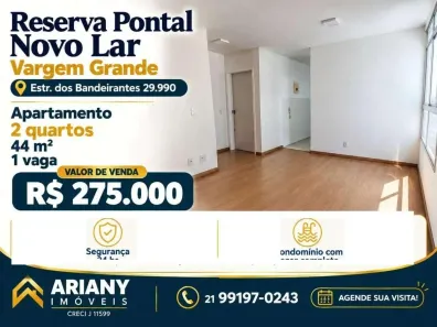 Apartamento com 2 Quartos à venda, 44m² no Vargem Pequena, Rio de Janeiro