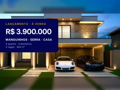 Casa com 4 Quartos à venda, 484m² no Manguinhos, Serra