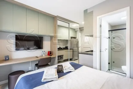 Flat com 1 Quarto à venda, 20m² no Indianópolis, São Paulo
