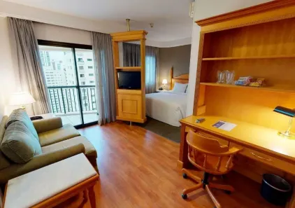 Flat com 1 Quarto à venda, 28m² no Indianópolis, São Paulo
