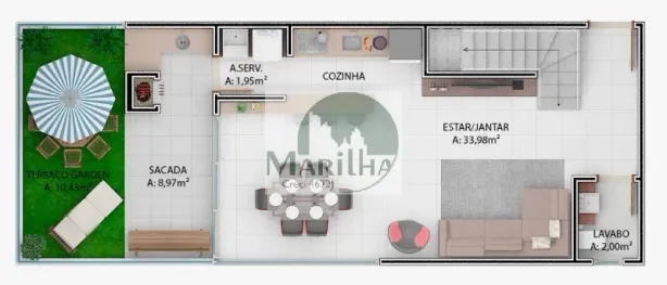 Apartamento com 1 Quarto à venda, 102m² no Ingleses do Rio Vermelho, Florianópolis