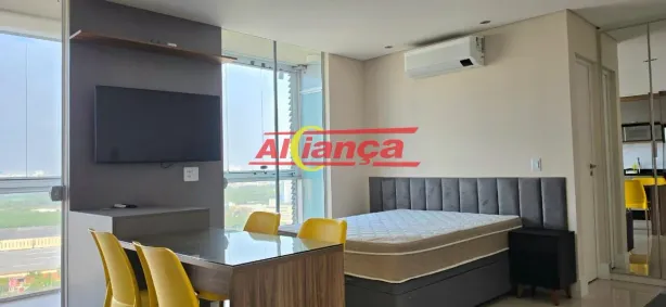 Apartamento com 1 Quarto para alugar, 39m² no Vila Augusta, Guarulhos