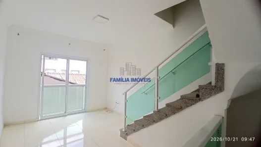 Sobrado com 2 Quartos para alugar, 100m² no Estuário, Santos