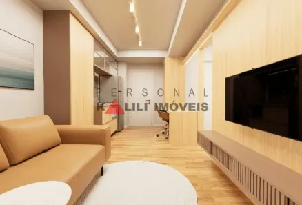 Apartamento com 1 Quarto para alugar, 32m² no Vila Cordeiro, São Paulo