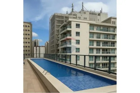 Apartamento com 1 Quarto para alugar, 34m² no Santo Amaro, São Paulo