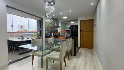 Apartamento com 3 Quartos à venda, 90m² no Campestre, Santo André