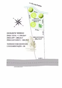 Lote/Terreno à venda, 898m² no Tanque, Atibaia