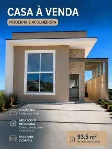 Casa de Condomínio com 3 Quartos à venda, 93m² no Parque do Agreste, Vargem Grande Paulista