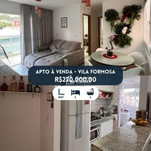 Apartamento com 2 Quartos à venda, 55m² no Vila Formosa, Anápolis