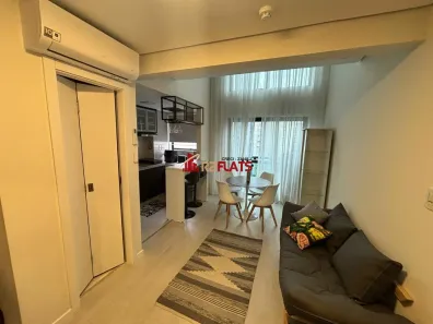 Flat com 1 Quarto para alugar, 45m² no Moema, São Paulo