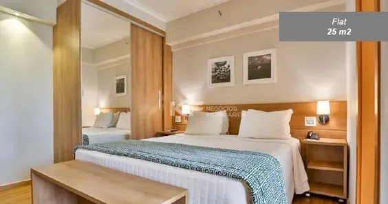 Flat com 1 Quarto à venda, 25m² no Residencial Flórida, Ribeirão Preto