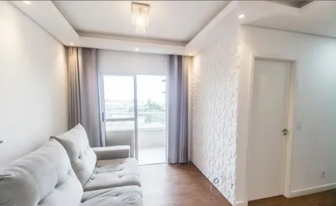 Apartamento com 2 Quartos para alugar, 58m² no Jardim Marilu, Carapicuíba