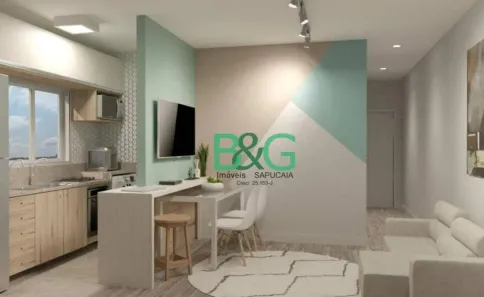 Apartamento com 2 Quartos à venda, 39m² no Jardim Nordeste, São Paulo
