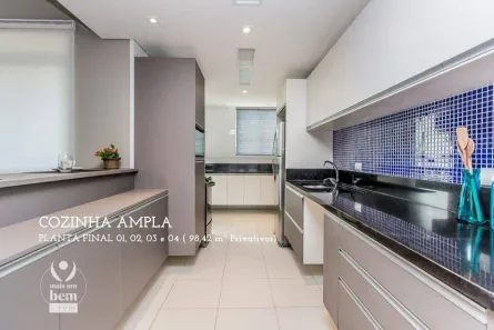 Apartamento com 3 Quartos à venda, 98m² no Alto da Glória, Curitiba