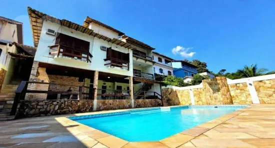 Casa de Condomínio com 5 Quartos à venda, 525m² no Baldeador, Niterói