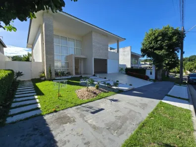 Casa de Condomínio com 4 Quartos para alugar, 284m² no Alphaville (Abrantes), Camaçari