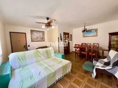 Apartamento com 3 Quartos à venda, 147m² no José Menino, Santos
