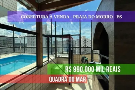 Cobertura com 3 Quartos à venda, 184m² no Praia do Morro, Guarapari
