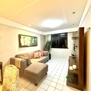 Apartamento com 3 Quartos para alugar, 98m² no Cotovelo (Distrito Litoral), Parnamirim