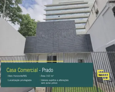 Imóvel Comercial para alugar, 162m² no Prado, Belo Horizonte