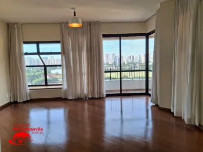 Apartamento com 3 Quartos para alugar, 138m² no Cidade Monções, São Paulo