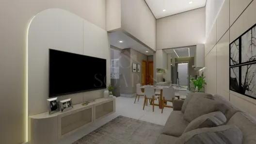 Casa de Condomínio com 3 Quartos à venda, 81m² no Jardim Ecoville I, Cambé