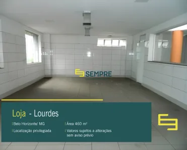 Ponto Comercial para alugar, 460m² no Lourdes, Belo Horizonte