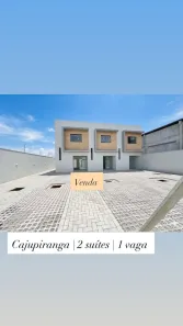 Casa de Condomínio com 2 Quartos à venda, 60m² no Cajupiranga, Parnamirim