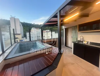 Cobertura com 4 Quartos à venda, 195m² no Laranjeiras, Rio de Janeiro